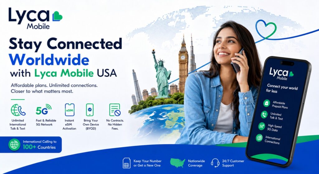 Stay Connected Worldwide with Lyca Mobile USA